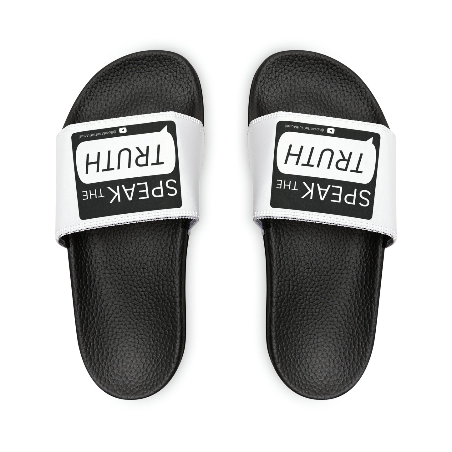 STT Logo Men's PU Slide Sandals