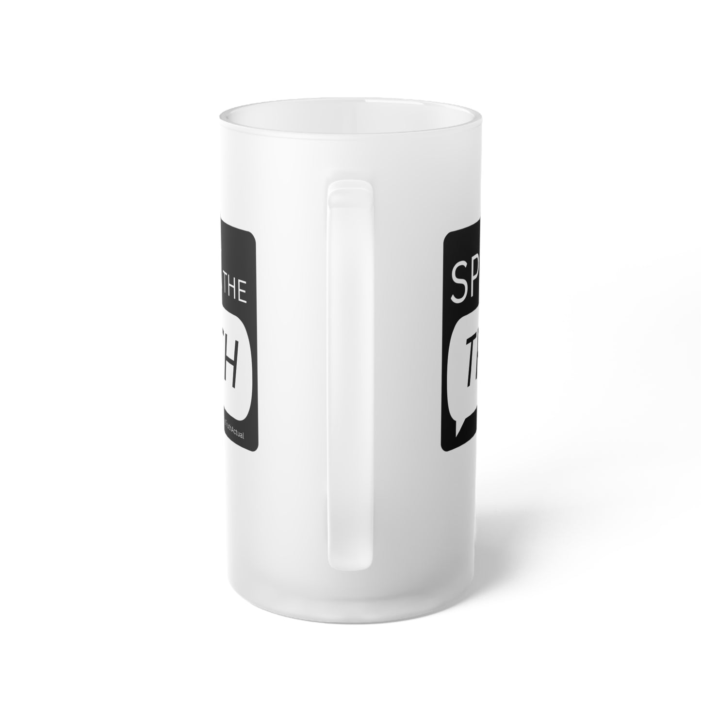 STT Frosted Glass Beer Mug