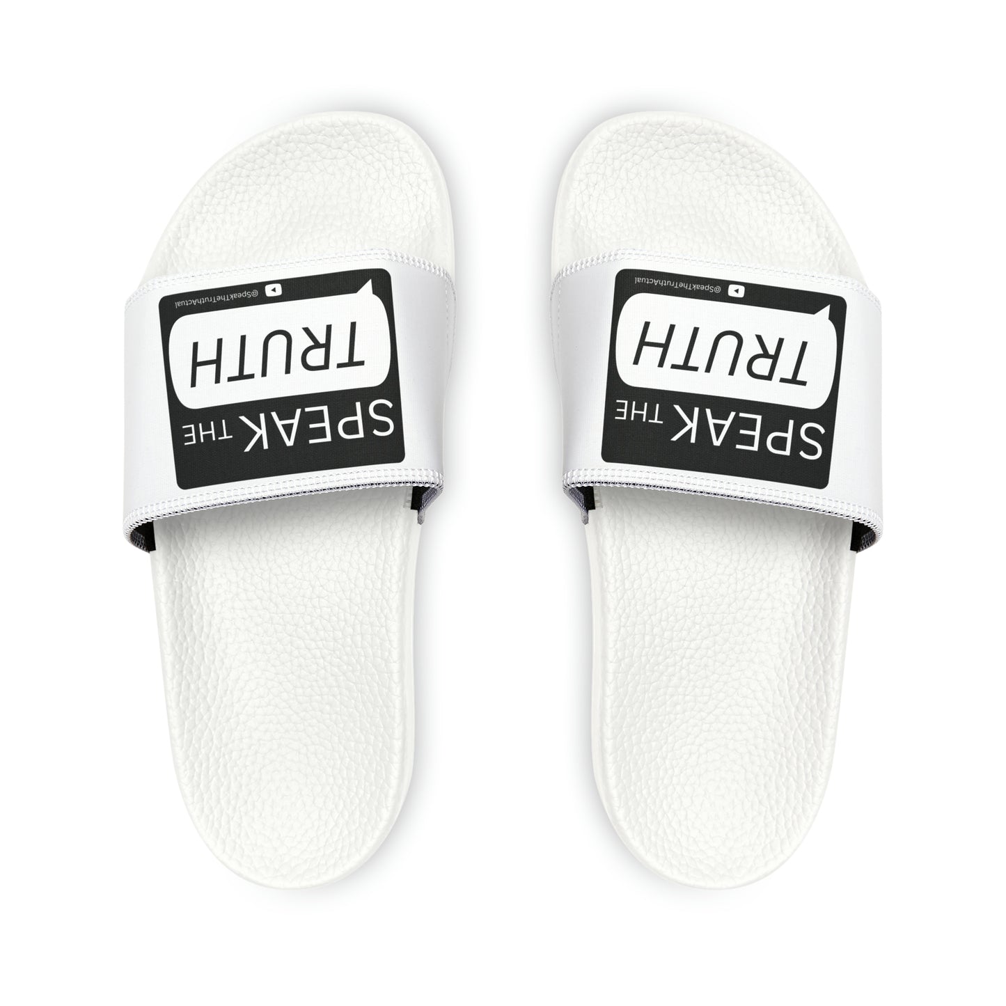 STT Logo Men's PU Slide Sandals