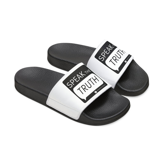 STT Logo Men's PU Slide Sandals
